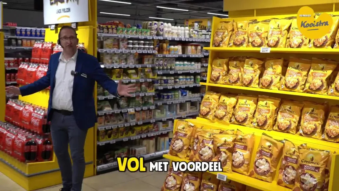 Rondleiding door de winkel voor Jumbo Kooistra Schagen