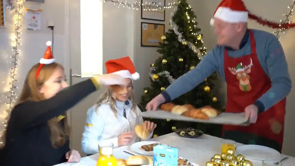 Stilstaand beeld uit de video: Kerstgroet video voor Jumbo Kooistra