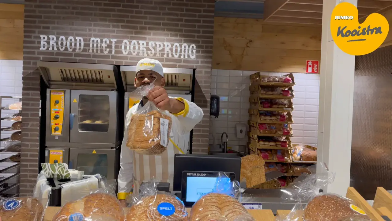 Stilstaand beeld uit de video: Wervingsvideo bakkerij voor Jumbo Kooistra
